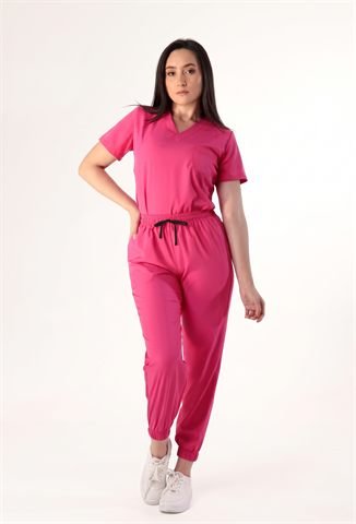 Uniforme antifluidos Ecotopía color Fucsia