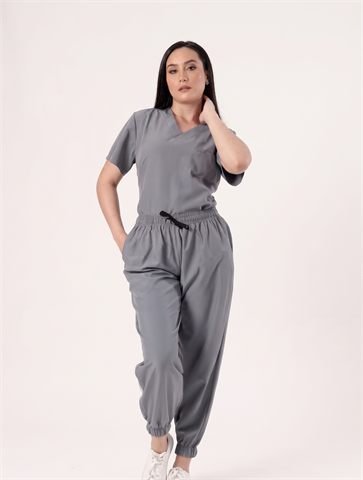 Uniforme antifluidos Ecotopía color Gris