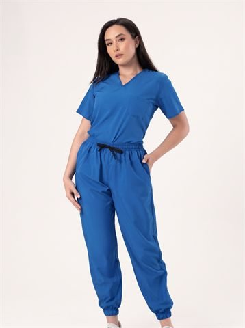 Uniforme antifluidos Ecotopía color Azul rey